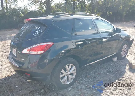 2011 Nissan Murano Sv из США, поврежденный, VIN JN8AZ1MU3BW050201